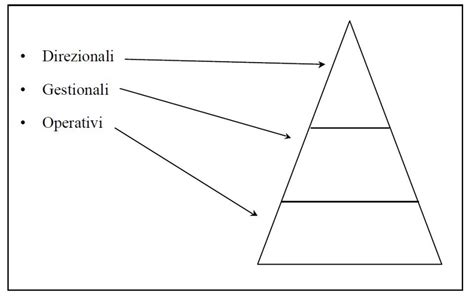 La classificazione dei processi e la piramide di Anthony.